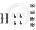 Sada psluenstv obloen kotouov brzdy A.B.S. ‐ ABS 1034Q