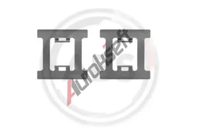 A.B.S. Sada psluenstv obloen kotouov brzdy ABS 1041Q, 1041Q