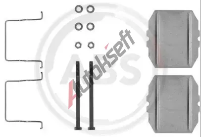 A.B.S. Sada psluenstv obloen kotouov brzdy ABS 1053Q, 1053Q