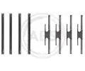 Sada psluenstv obloen kotouov brzdy A.B.S. ‐ ABS 1072Q