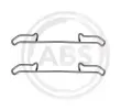 Sada psluenstv obloen kotouov brzdy A.B.S. ‐ ABS 1085Q
