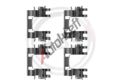 A.B.S. Sada psluenstv obloen kotouov brzdy ABS 1087Q, 1087Q