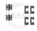 Sada psluenstv obloen kotouov brzdy A.B.S. ‐ ABS 1091Q