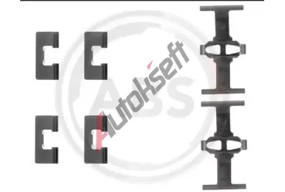 A.B.S. Sada psluenstv obloen kotouov brzdy ABS 1092Q, 1092Q