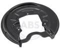 Ochrann plech proti neistotm brzdovho kotoue A.B.S. ‐ ABS 11043