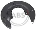 Ochrann plech proti neistotm brzdovho kotoue A.B.S. ‐ ABS 11056