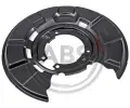 Ochrann plech proti neistotm brzdovho kotoue A.B.S. ‐ ABS 11077