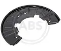Ochrann plech proti neistotm brzdovho kotoue A.B.S. ‐ ABS 11105