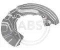 Ochrann plech proti neistotm brzdovho kotoue A.B.S. ‐ ABS 11107