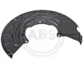 Ochrann plech proti neistotm brzdovho kotoue A.B.S. ‐ ABS 11117