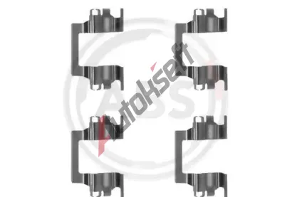 A.B.S. Sada psluenstv obloen kotouov brzdy ABS 1117Q, 1117Q