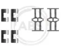 Sada psluenstv obloen kotouov brzdy A.B.S. ‐ ABS 1118Q