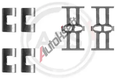 A.B.S. Sada psluenstv obloen kotouov brzdy ABS 1118Q, 1118Q