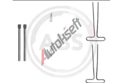 A.B.S. Sada psluenstv obloen kotouov brzdy ABS 1120Q, 1120Q