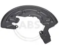 Ochrann plech proti neistotm brzdovho kotoue A.B.S. ‐ ABS 11235