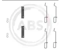 Sada psluenstv obloen kotouov brzdy A.B.S. ‐ ABS 1125Q