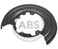 Ochrann plech proti neistotm brzdovho kotoue A.B.S. ‐ ABS 11300