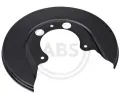 Ochrann plech proti neistotm brzdovho kotoue A.B.S. ‐ ABS 11385