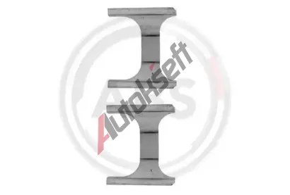 A.B.S. Sada příslušenství obložení kotoučové brzdy ABS 1139Q, 1139Q  A.B.S. Sada příslušenství obložení kotoučové brzdy ABS 1139Q, 1139Q