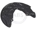 Ochrann plech proti neistotm brzdovho kotoue A.B.S. ‐ ABS 11404