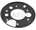 Ochrann plech proti neistotm brzdovho kotoue A.B.S. ‐ ABS 11407