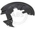 Ochrann plech proti neistotm brzdovho kotoue A.B.S. ‐ ABS 11413