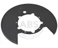 Ochrann plech proti neistotm brzdovho kotoue A.B.S. ‐ ABS 11482