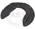 Ochrann plech proti neistotm brzdovho kotoue A.B.S. ‐ ABS 11501