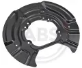 Ochrann plech proti neistotm brzdovho kotoue A.B.S. ‐ ABS 11502