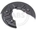 Ochrann plech proti neistotm brzdovho kotoue A.B.S. ‐ ABS 11507