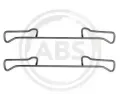 Sada psluenstv obloen kotouov brzdy A.B.S. ‐ ABS 1150Q