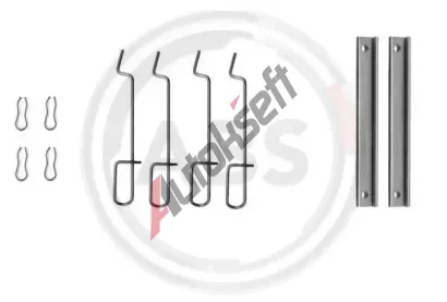 A.B.S. Sada psluenstv obloen kotouov brzdy ABS 1151Q, 1151Q
