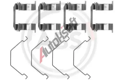 A.B.S. Sada psluenstv - obloen kotouov brzdy ABS 1158Q, 1158Q