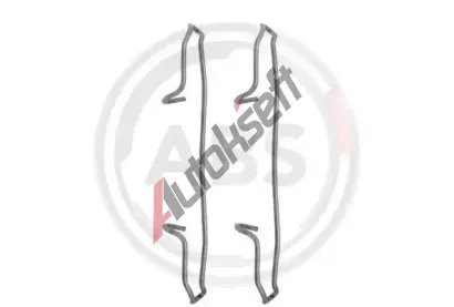 A.B.S. Sada psluenstv - obloen kotouov brzdy ABS 1159Q, 1159Q