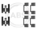 Sada psluenstv obloen kotouov brzdy A.B.S. ‐ ABS 1160Q