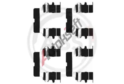A.B.S. Sada psluenstv obloen kotouov brzdy ABS 1161Q, 1161Q