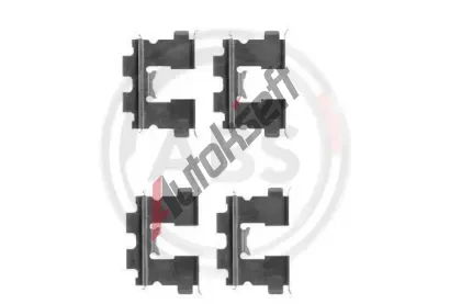 A.B.S. Sada psluenstv obloen kotouov brzdy ABS 1163Q, 1163Q