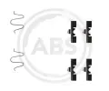 Sada psluenstv obloen kotouov brzdy A.B.S. ‐ ABS 1170Q