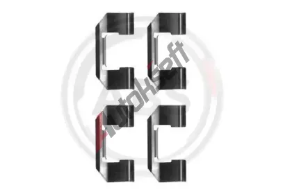 A.B.S. Sada psluenstv obloen kotouov brzdy ABS 1174Q, 1174Q