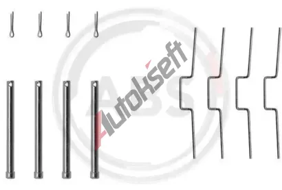 A.B.S. Sada psluenstv obloen kotouov brzdy ABS 1176Q, 1176Q