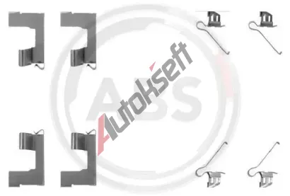 A.B.S. Sada psluenstv obloen kotouov brzdy ABS 1179Q, 1179Q
