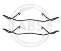 Sada psluenstv obloen kotouov brzdy A.B.S. ‐ ABS 1180Q