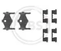 Sada psluenstv obloen kotouov brzdy A.B.S. ‐ ABS 1185Q
