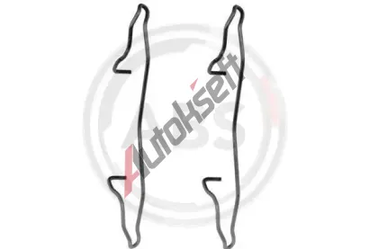 A.B.S. Sada psluenstv obloen kotouov brzdy ABS 1186Q, 1186Q