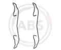 Sada psluenstv obloen kotouov brzdy A.B.S. ‐ ABS 1187Q