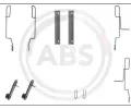 Sada psluenstv obloen kotouov brzdy A.B.S. ‐ ABS 1188Q