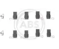 Sada psluenstv obloen kotouov brzdy A.B.S. ‐ ABS 1193Q
