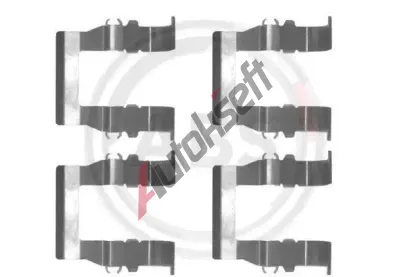 A.B.S. Sada psluenstv obloen kotouov brzdy ABS 1194Q, 1194Q