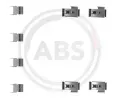Sada psluenstv obloen kotouov brzdy A.B.S. ‐ ABS 1198Q