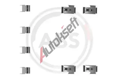 A.B.S. Sada psluenstv obloen kotouov brzdy ABS 1198Q, 1198Q